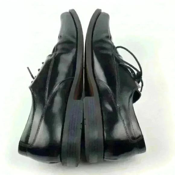 Stacy Adams men’s oxford sz 10 wide black leather - Picture 4 of 8